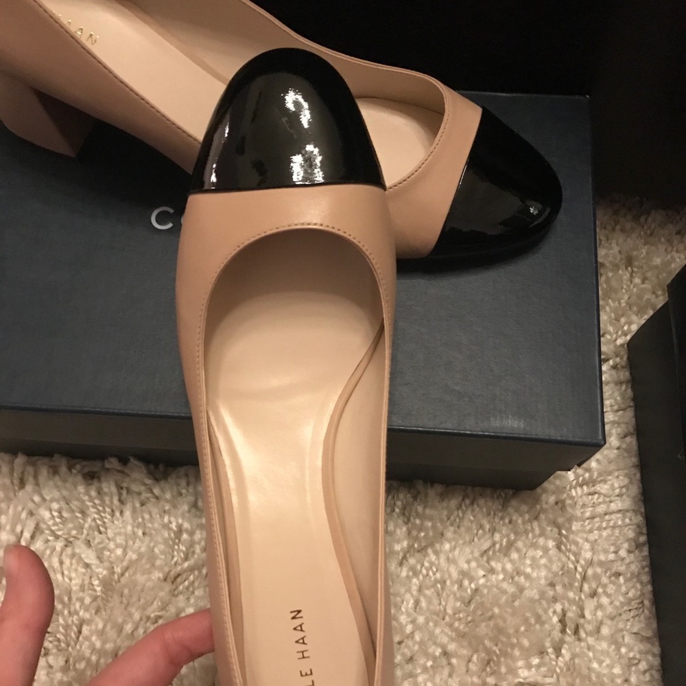 Cole Haan Dawna 55mm Heel Maple  Black Size 9.5
